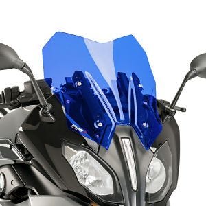 Turskjerm egnet for BMW R 1200 RS 15-18 blå frontrute Puig 7616A