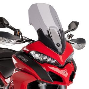 Turskjerm egnet for Ducati Multistrada 1260 / Enduro 19-21 røykgrå frontrute Puig 7623H