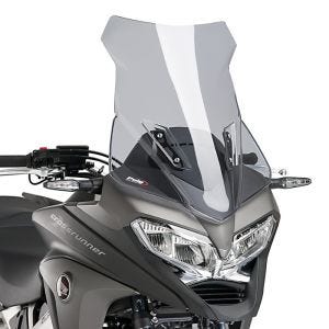 Turskjerm egnet for Honda Crossrunner 15-16 røykgrå frontrute Puig 7626H