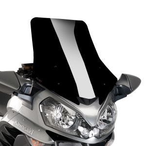 Turskjerm egnet for Kawasaki GTR 1400 15-17 sort frontrute Puig 7628N