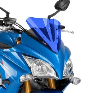 Sportsskjerm egnet for Suzuki GSX-S 1000 F 15-18 Puig 7639A frontrute blå