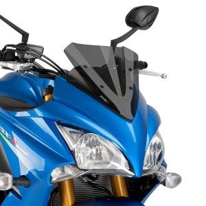 Racing skjerm egnet for Suzuki GSX-S 1000 F 15-18 Puig 7639F frontrute mørk tonet