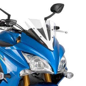 Sportsskjerm egnet for Suzuki GSX-S 1000 F 15-18 Puig 7639W frontrute klar