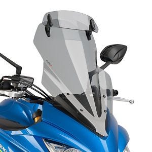 Spoiler turskjerm egnet for Suzuki GSX-S 1000 F 15-21 Puig 7641H røykgrå frontrute