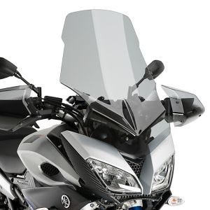 Turskjerm egnet for Yamaha MT-09 Tracer 900 15-17 røykgrå frontrute Puig 7646H