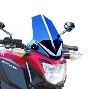 Nakenbike frontrute egnet for Honda CB 300 F 15-18 Puig 7655A New Generation Sport frontrute blå