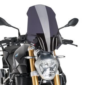 Nakensykkelskjerm egnet for BMW R1200R 15-18 Puig 8165F New Generation Touring mørk tonet