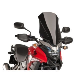 Turskjerm egnet for Honda CB 500 X 16-23 sort frontrute Puig 8901N