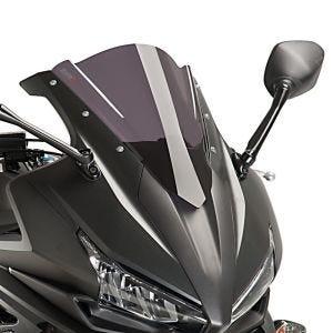 Racing skjerm Z egnet for Honda CBR 500 R 16-18 mørk tonet kåpeskjerm Puig 8903F