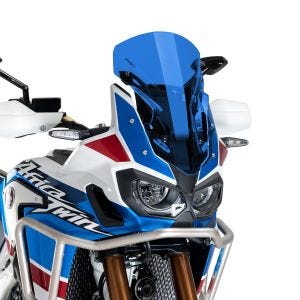 Sportsskjerm egnet for Honda CRF 1000 L Africa Twin 16-18 Puig 8904A frontrute blå