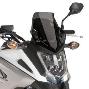 Sportsskjerm egnet for Honda NC 750 X 16-18 Puig 8909F frontrute mørk tonet