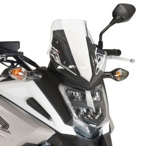 Racing skjerm egnet for Honda NC 750 X 16-18 Puig 8909W frontrute klar