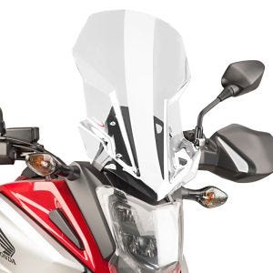 Turskjerm egnet for Honda NC 750 X 16-20 klar frontrute Puig 8910W