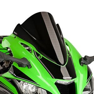 Racing skjerm Z egnet for Kawasaki ZX-10R / ZX-10RR 16-24 carbon look fairing skjerm Puig 8912C