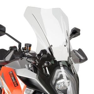 Turskjerm egnet for KTM 1290 Superduke GT 16-18 klar frontrute Puig 8913W