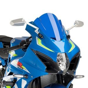 Racing skjerm Z egnet for Suzuki GSX-R 1000 / R 17-20 blå frontrute Puig 9013A