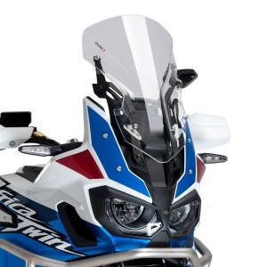Sportsplate for + KIT Fix. egnet for Honda Africa Twin 16-18 Puig 9155H frontrute røykgrå