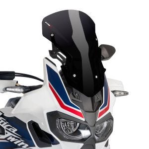 Sportsplate for + KIT Fix. passer for Honda Africa Twin 16-18 Puig 9155N frontrute sort