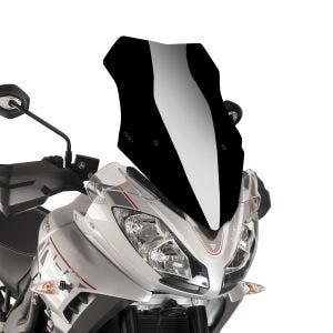 Turskjerm egnet for Triumph Tiger SPORT 16-20 sort frontrute Puig 9200N