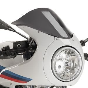 Turskjerm egnet for BMW R Ninet Racer 17-20 mørk tonet frontrute Puig 9402F