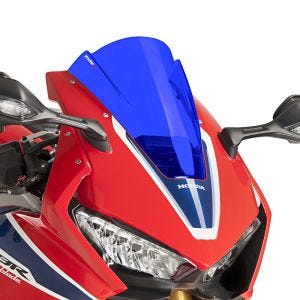 Racing skjerm Z egnet for Honda CBR 1000 RR Fireblade/SP/-2 17-19 blå frontrute Puig 9407A
