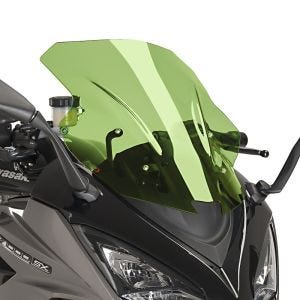 Racing skjerm egnet for Kawasaki Z 1000 SX 17-19 grønn kåpeskjerm Puig 9408V