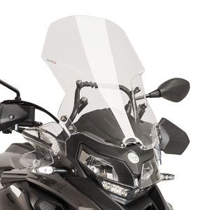 Turskjerm egnet for Benelli TRK 502 / X 16-24 klar frontrute Puig 9485W