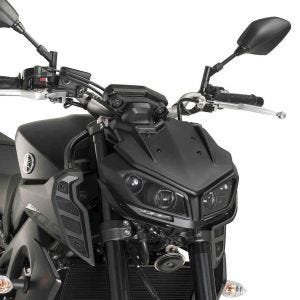 Naken sykkelskive Puig New Generation Sport egnet for Yamaha MT-09/SP 13-22 svart matt Puig 9507J