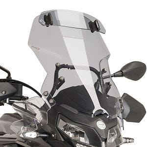 Spoiler turskjerm egnet for Benelli TRK 502 / X 16-24 røykgrå frontrute Puig 9508H