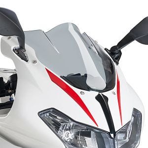 Racing skjerm egnet for Benelli BN 302 R 17-21 røykgrå kåpeskjerm Puig 9591H