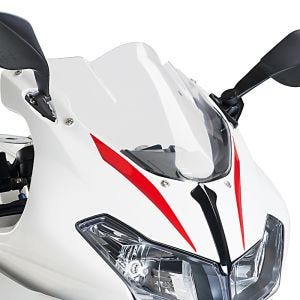 Racing skjerm egnet for Benelli BN 302 R 17-21 klar frontrute Puig 9591W