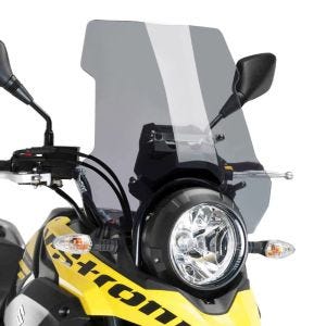 Turskjerm egnet for Suzuki V-Strom 250 17-20 røykgrå frontrute Puig 9606H