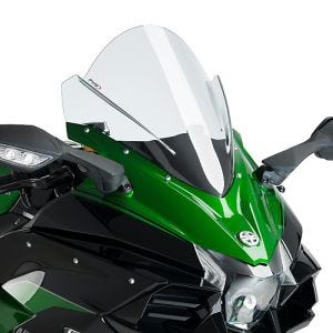 Racing skjerm egnet for Kawasaki Ninja H2 SX 18-24 klar fairing skjerm Puig 9704W