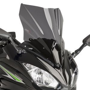 Racing skjerm egnet for Kawasaki NINJA 650 17-19 mørk tonet fairing skjerm Puig 9711F