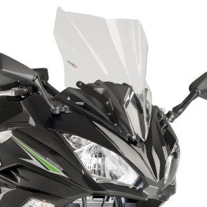 Racing skjerm egnet for Kawasaki NINJA 650 17-19 klar fairing skjerm Puig 9711W