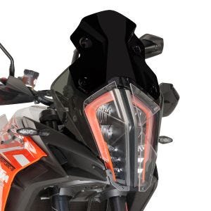 Sportsskjerm som passer til KTM 1290 Super Aventure R/S 17 Puig 9716N frontrute svart