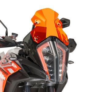 Sportsskjerm som passer til KTM 1290 Super Aventure R/S 17 Puig 9716T frontrute oransje