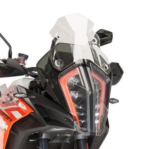 Sportsskjerm som passer til KTM 1290 Super Aventure R/S 17 Puig 9716W frontrute klar
