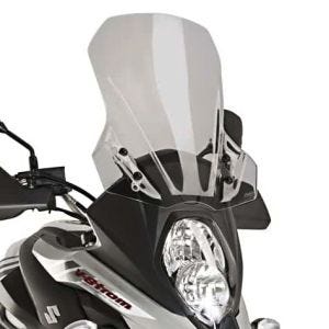 Turskjerm egnet for Suzuki V-Strom 650 / XT 17-24 røykgrå frontrute Puig 9719H