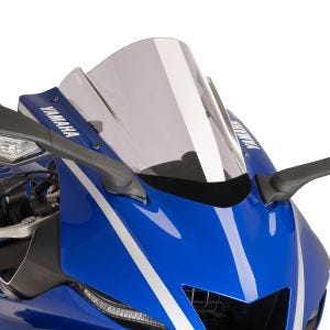 Racing skjerm Z egnet for Yamaha YZF-R6 17-20 røykgrå kåpeskjerm Puig 9723H