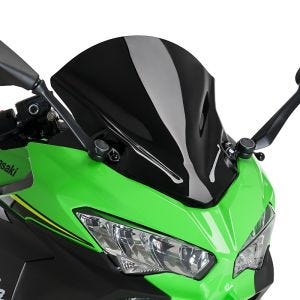 Racing skjerm Z egnet for Kawasaki Ninja 400 18-20 svart kåpeskjerm Puig 9976N