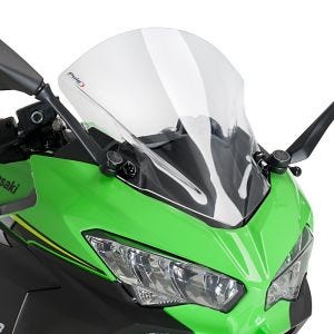Racing skjerm Z egnet for Kawasaki Ninja 400 18-20 klar kåpeskjerm Puig 9976W