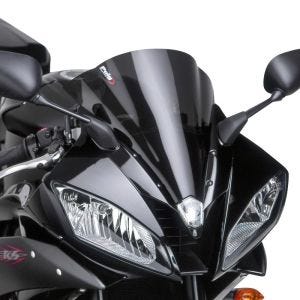 Racing skjerm egnet for Yamaha YZF-R6 06-07 mørk tonet fairing skjerm Puig 4059F