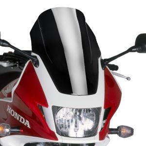 Turskjerm egnet for Honda CB 1300 S 05-13 sort frontrute Puig 4098N
