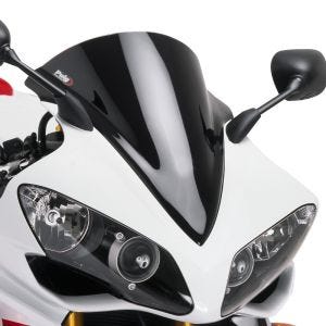 Racing skjerm egnet for Yamaha YZF-R1 07-08 svart kåpeskjerm Puig 4365N