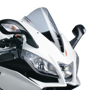 Racing skjerm Z egnet for Aprilia RS4 125 11-19 røykgrå kåpeskjerm Puig 4945H