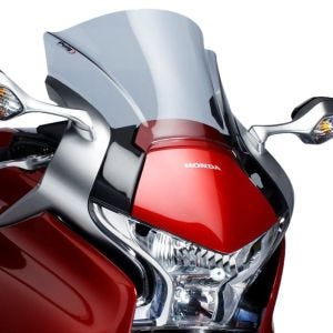 Racing skjerm Z egnet for Honda VFR 1200 F 10-16 røykgrå kåpeskjerm Puig 5251H