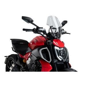 Windschutzcheiben New Generation Verstellbare passend für DUCATI DIAVEL V4 24'-25' tran Puig 21713w
