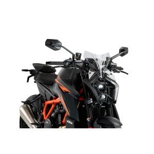 Windschutzscheibe New Generation Sport passend für KTM 1390 SUPER DUKE R 24'-25' transp Puig 21906w