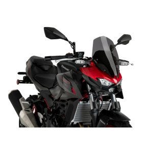 Windschutzscheibe New Generation Touring passend für KAWASAKI Z500 24'-25' stark getönt Puig 22009f